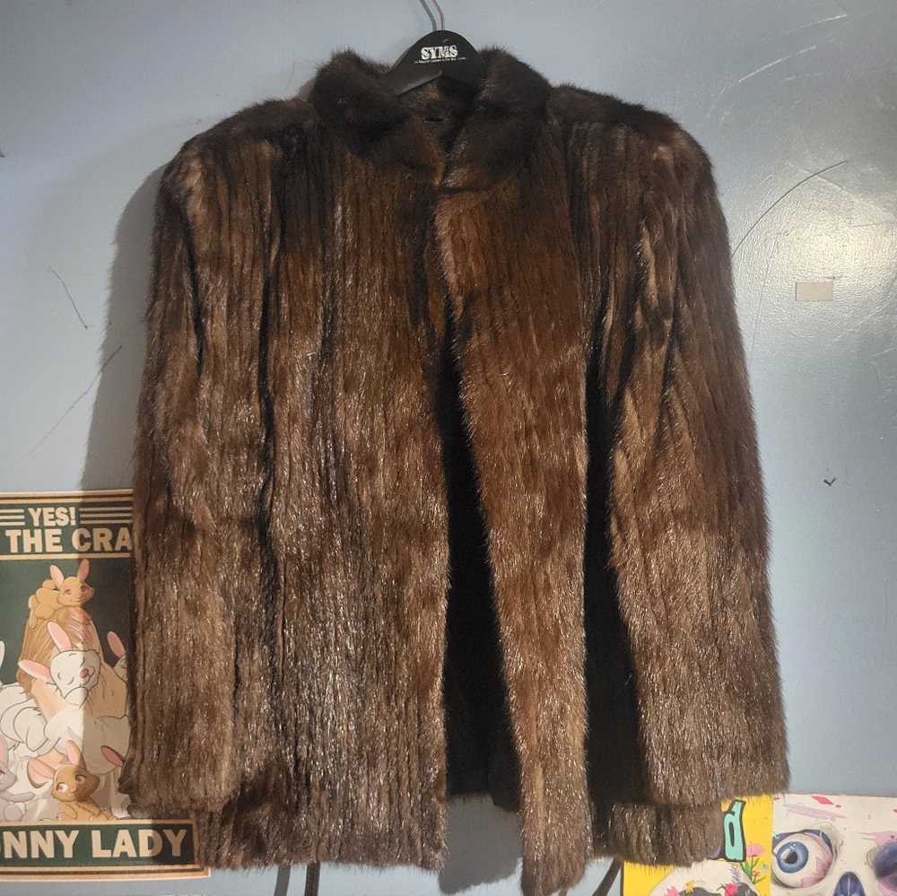Vintage Saga Mink Fur Coat